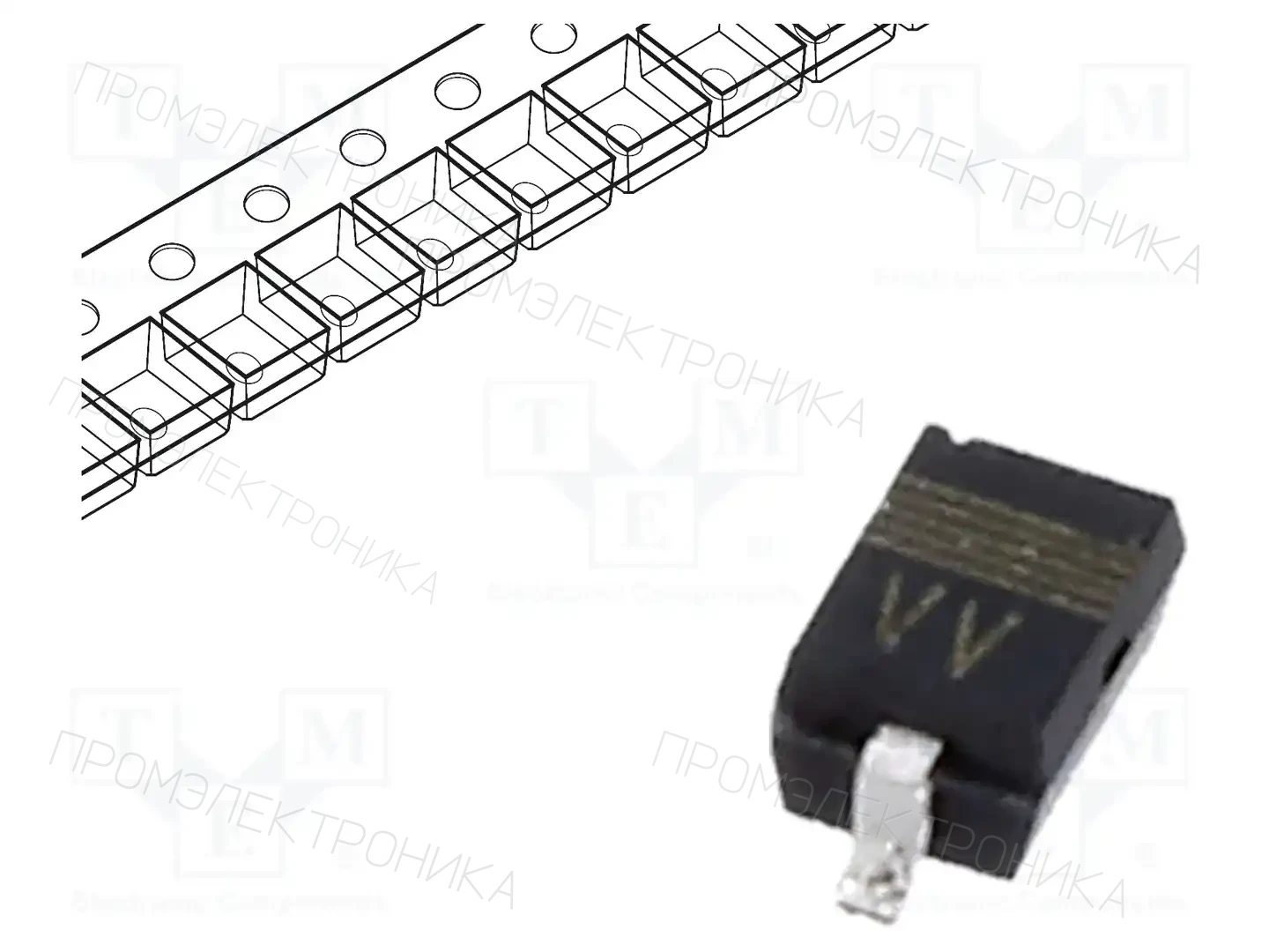 NEXPERIA PZU15BA,115 — Стабилитроны SMD
