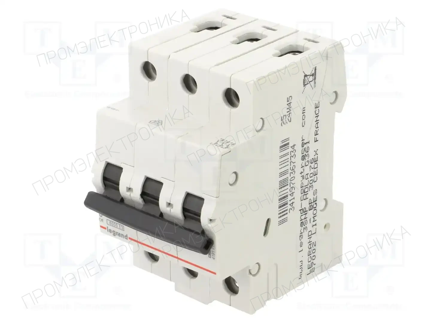 LEGRAND RX3 B25A 3P — Выключатели максимального тока