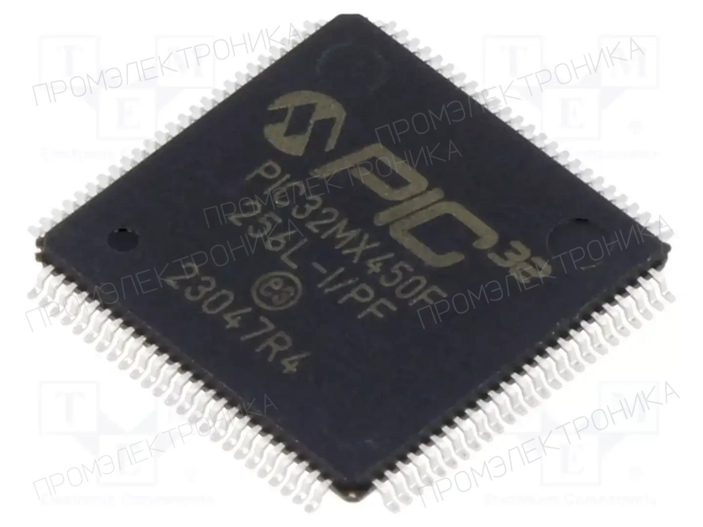 Microchip Technology PIC32MX450F256L-I/PF — Линейка PIC32 32-bit