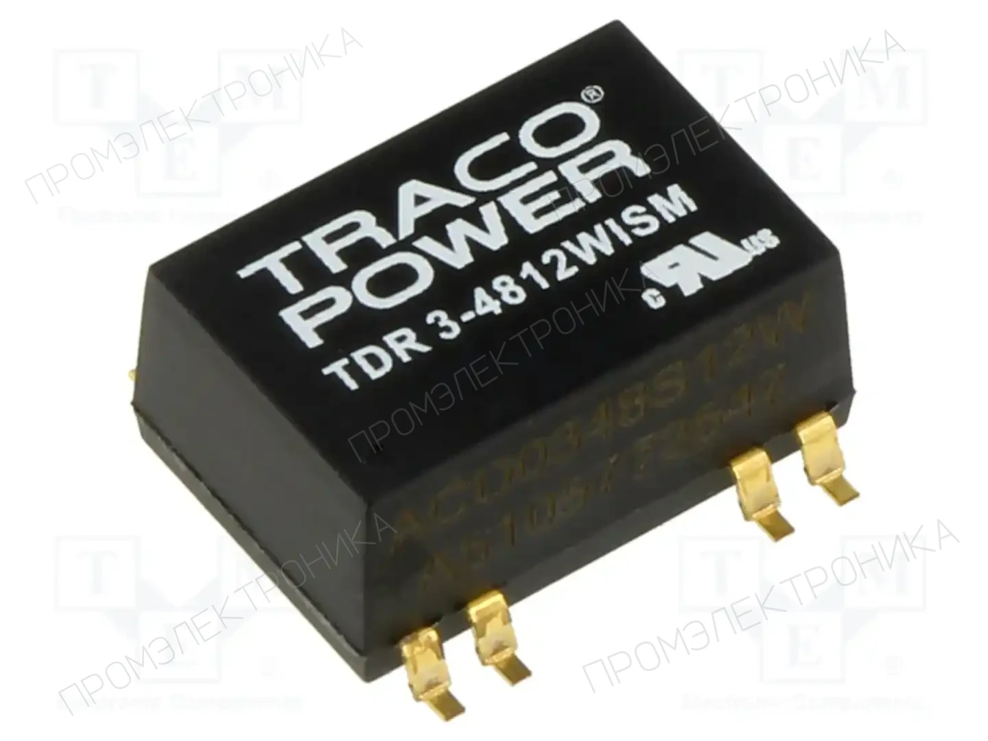 TRACO POWER TDR 3-4812WISM — Преобразователи DC/DC