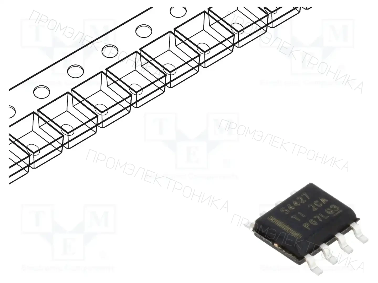 Texas Instruments TPS54427DDAR — Регуляторы напряжения - микросхемы DC/DC
