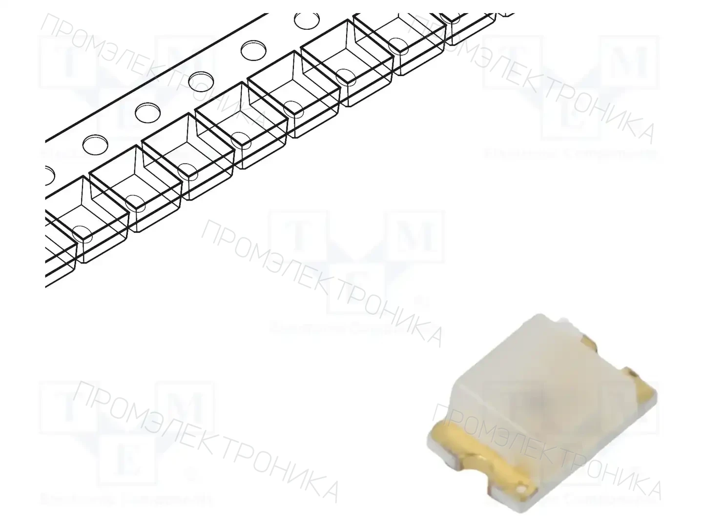 ams OSRAM LS R976 — Светодиоды SMD цветные