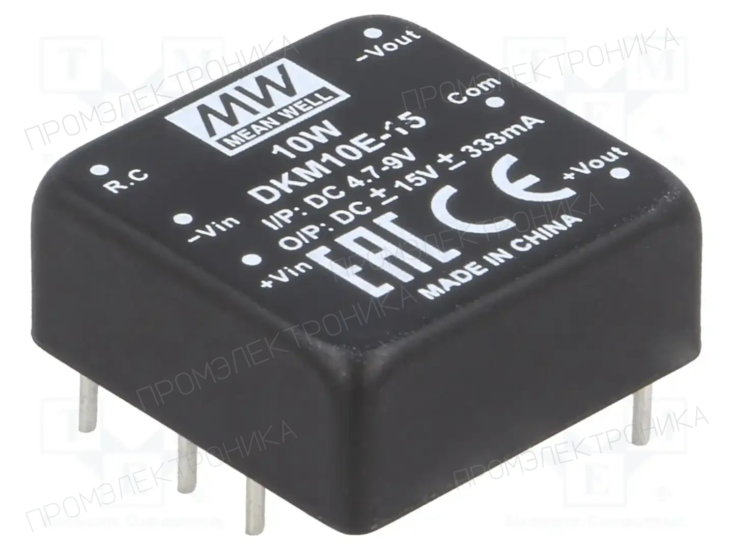 MEAN WELL DKM10E-15 — Преобразователи DC/DC