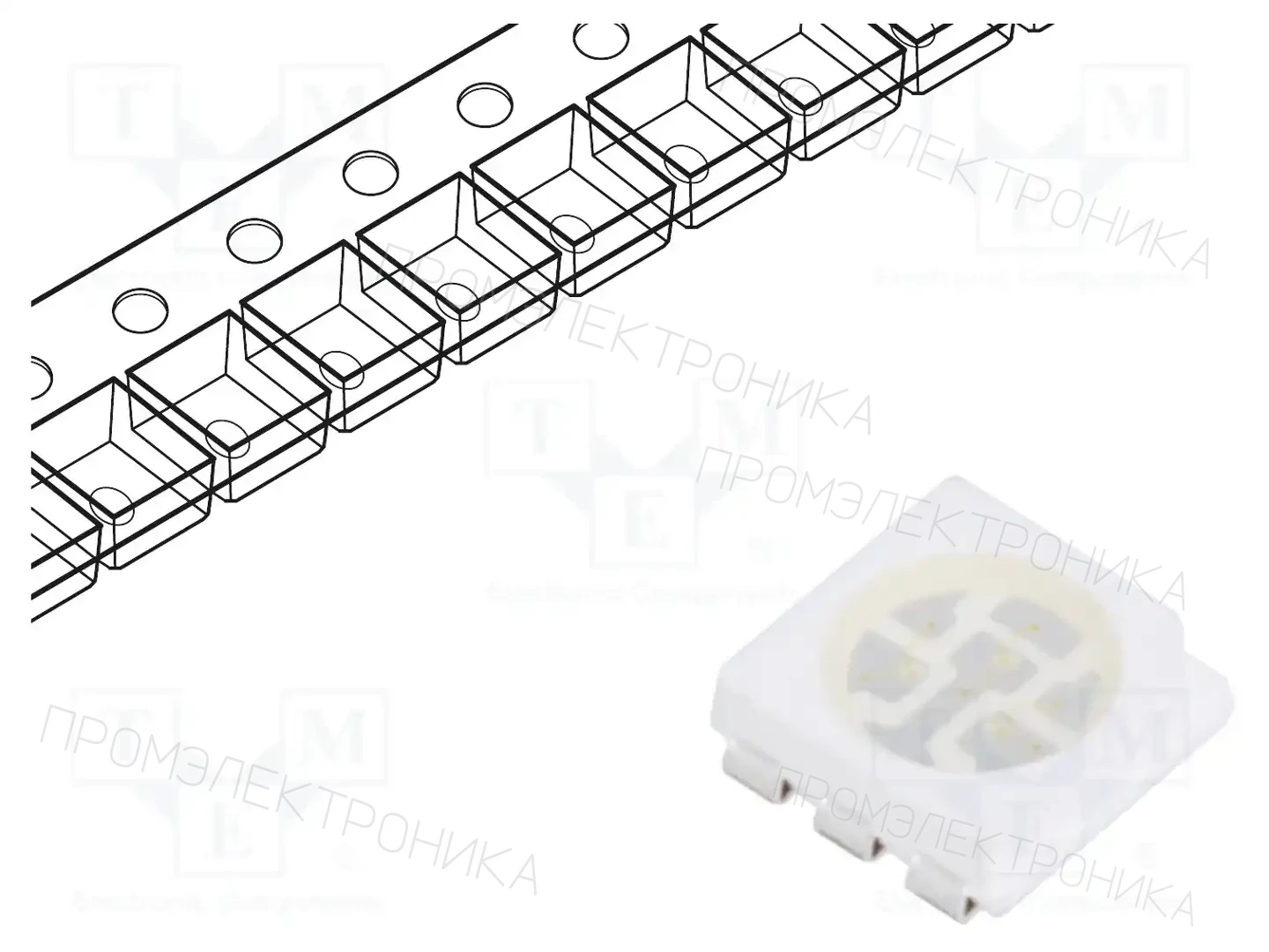 FORYARD FYLS-5050NUB3C — Светодиоды SMD цветные