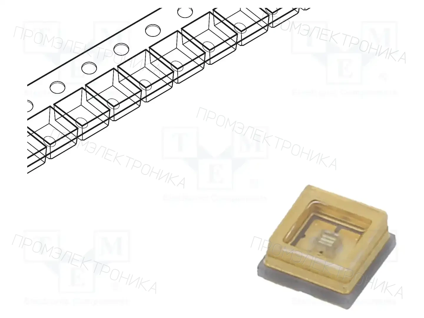 LITEON LTPL-G35UV275GR-E — Светодиоды УФ
