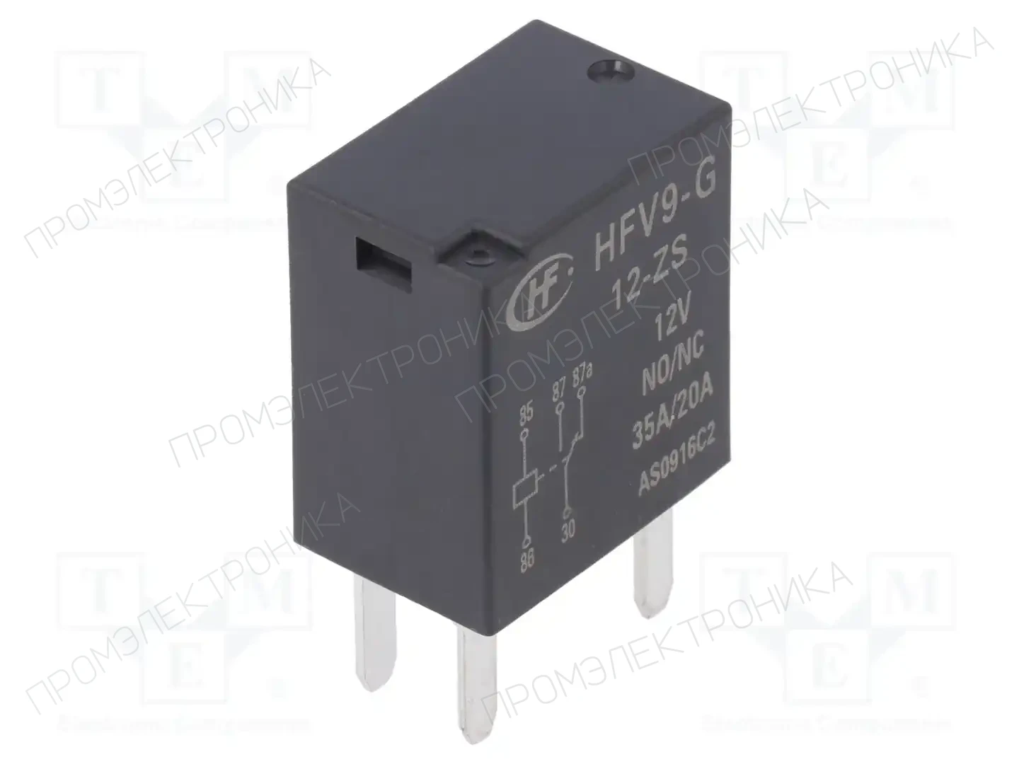 HONGFA RELAY HFV9-G/12-ZS — Реле электромагн. автомобильные