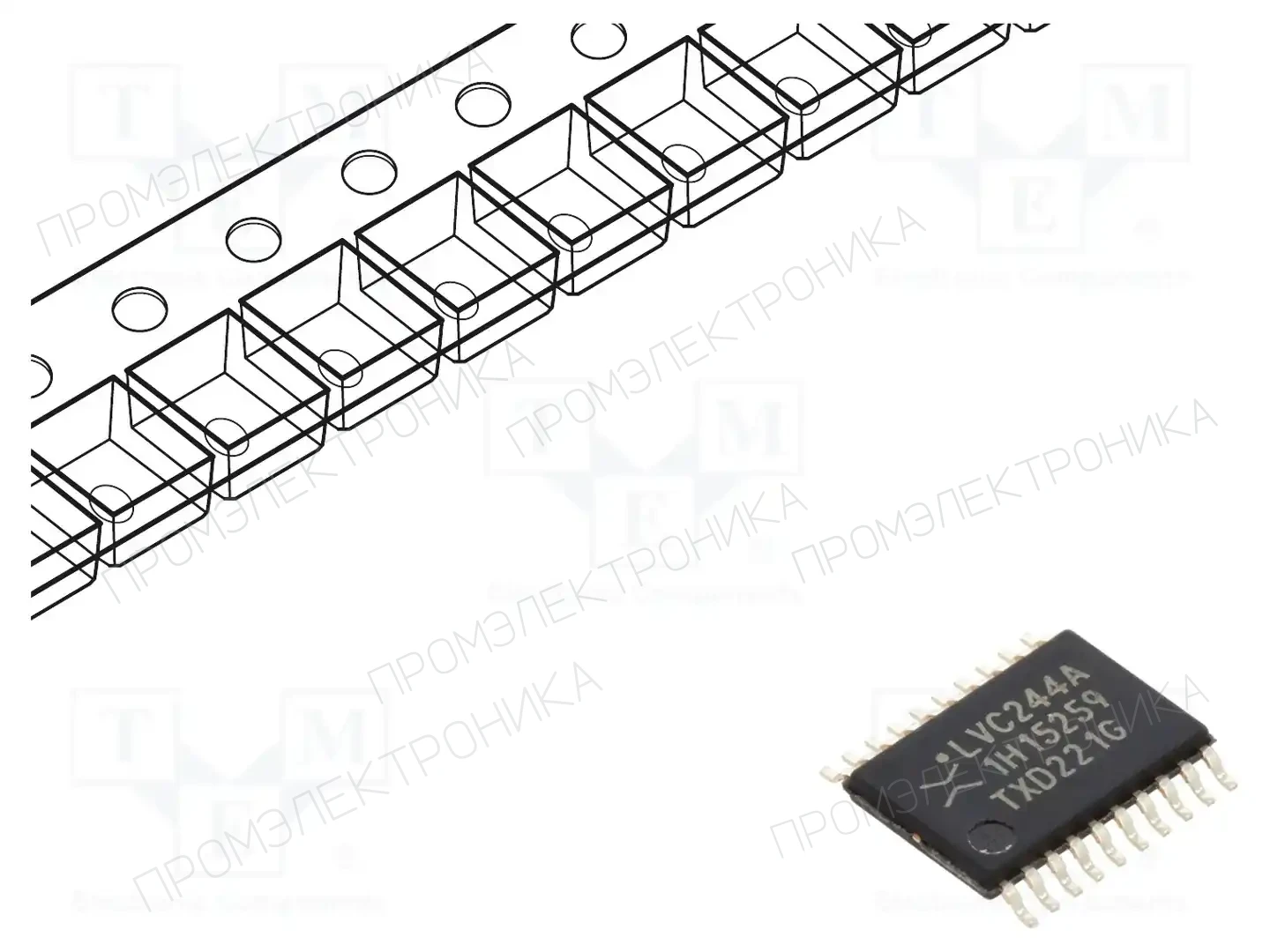 NEXPERIA 74LVC244APW,118 — Буферы, передатчики, контроллеры