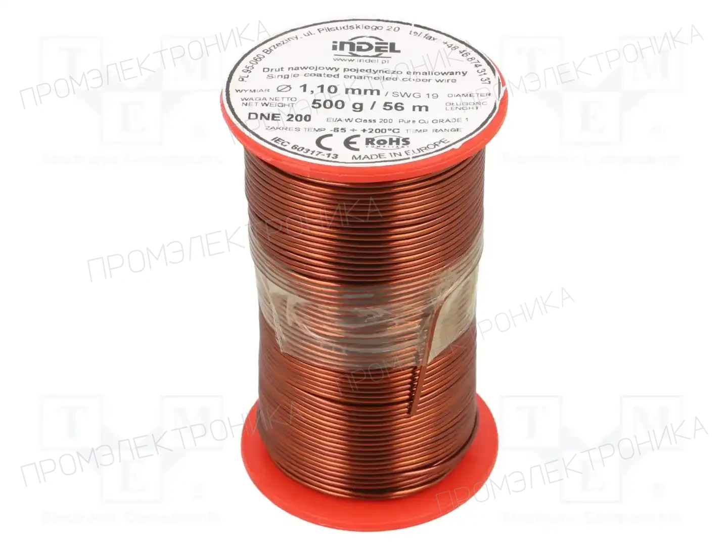 INDEL DNE1,10-500G — Проволока обмоточная