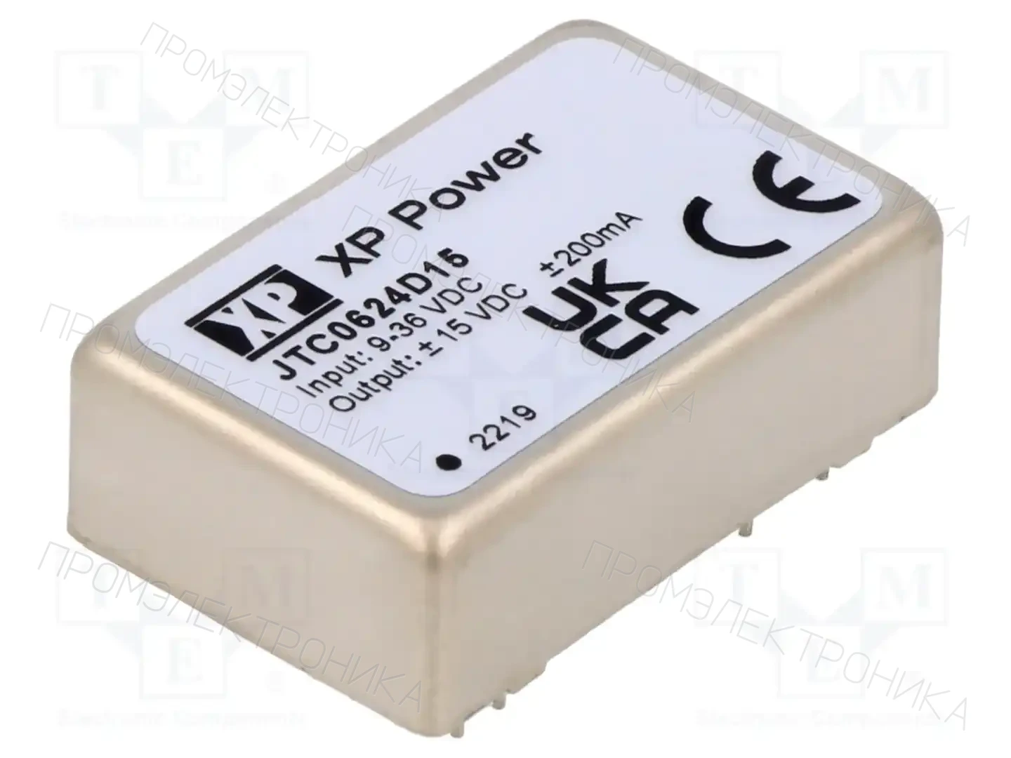 XP POWER JTC0624D15 — Преобразователи DC/DC