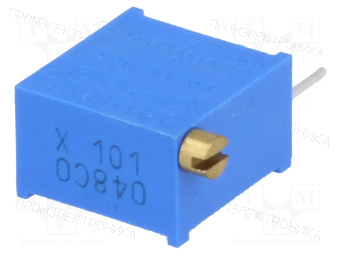 BOURNS 3299X-1-101LF — Потенциометры THT многооборотные 3/8 дм