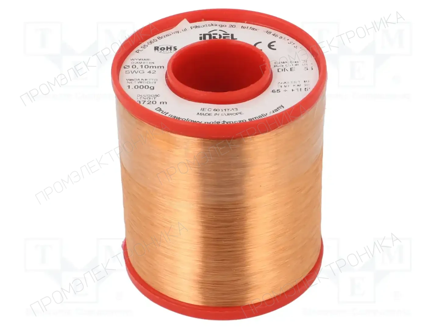 INDEL DNE0,10-1KG — Проволока обмоточная