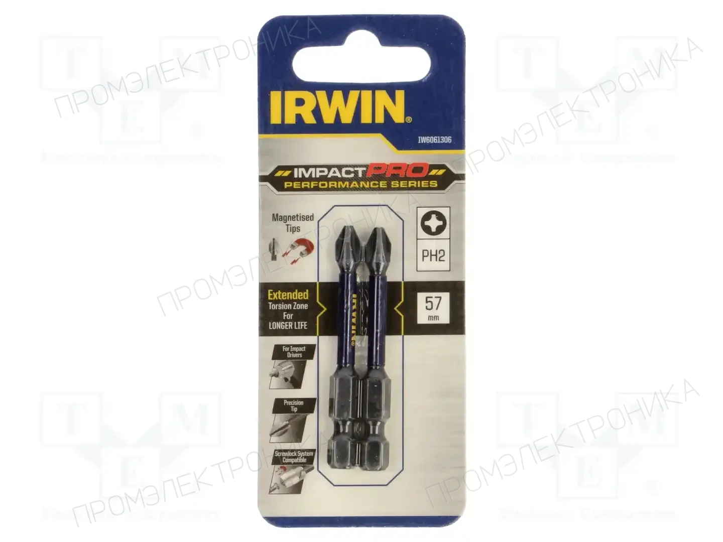IRWIN IW6061306 — Наконечники для отверток