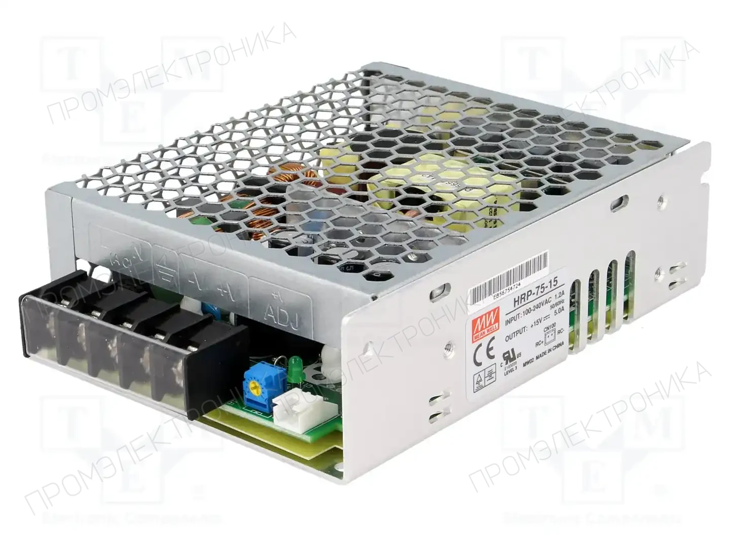 MEAN WELL HRP-75-15 — Блоки питания для встраивания
