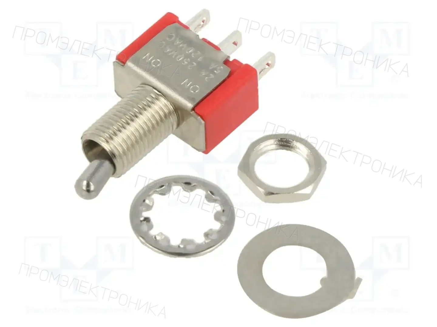 E-SWITCH 100SP1T2B1M1QEH — Переключатели рычажные