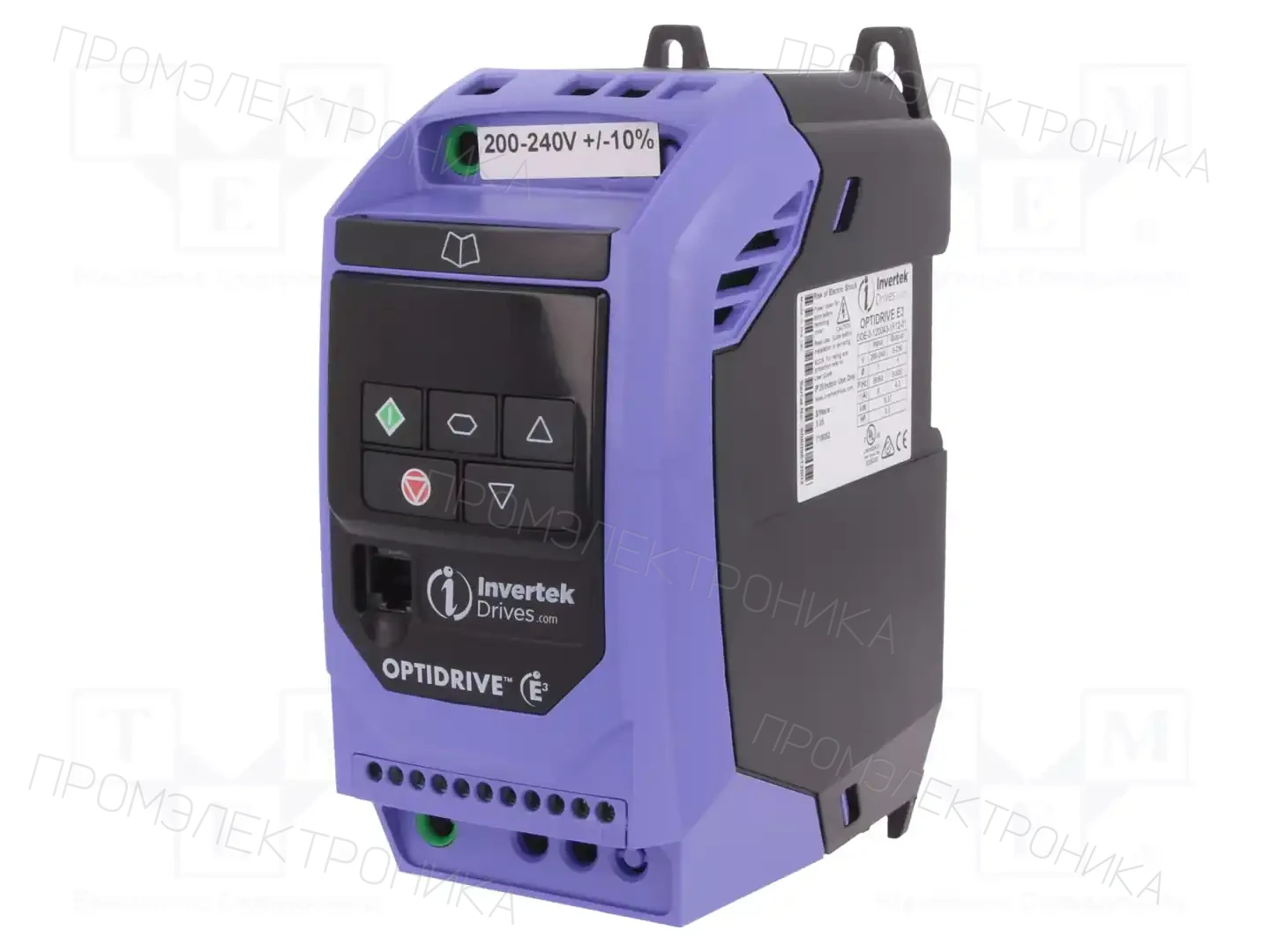 INVERTEK DRIVES ODE-3-120043-1F12-01 — Однофазные инверторы