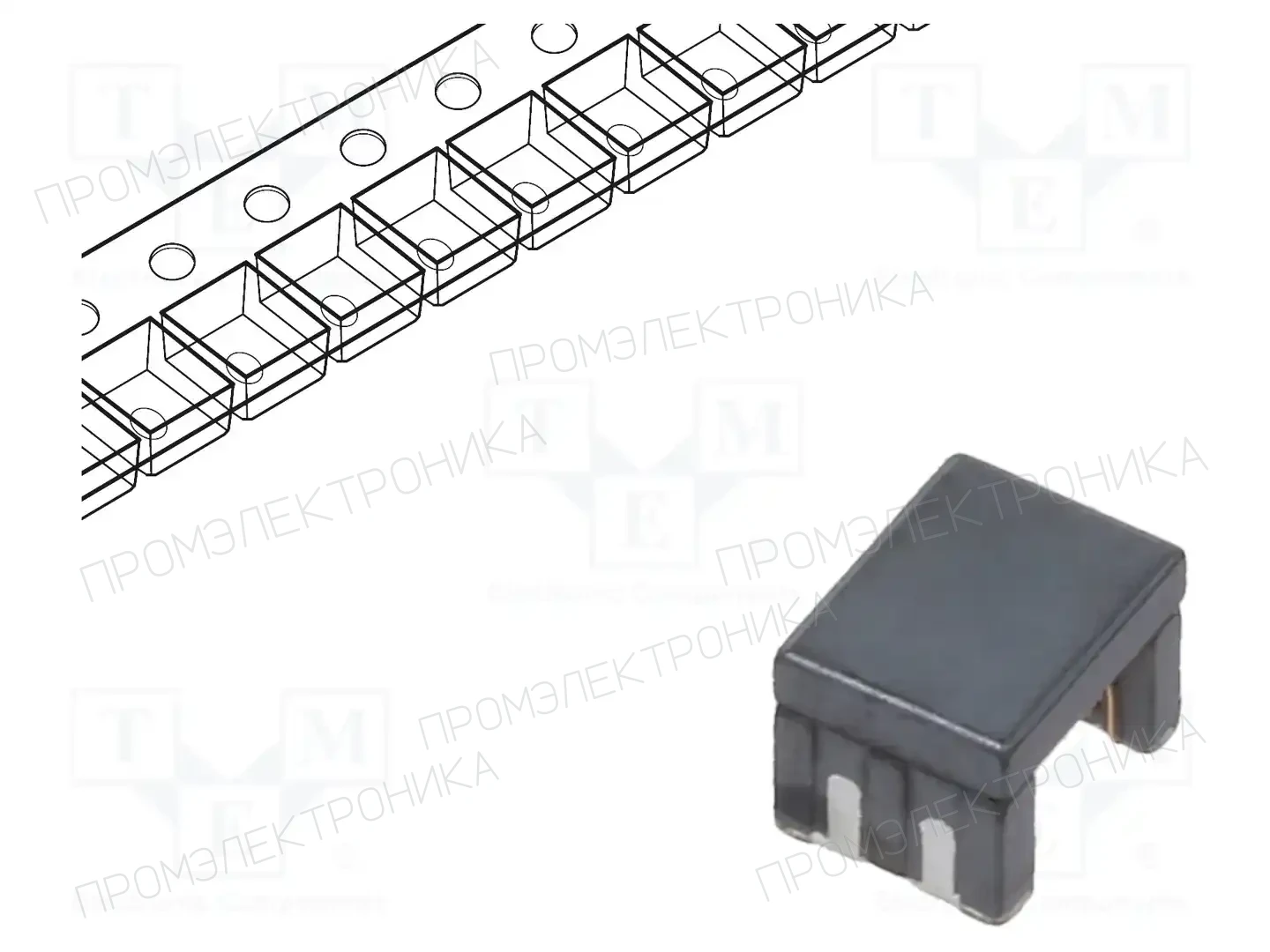MURATA DLW32MH101XK2L — Противопомеховые фильтры SMD
