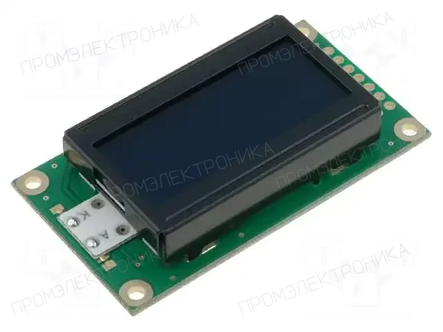 RAYSTAR OPTRONICS RC0802A-TIY-ESV — Дисплеи LCD буквенно-цифровые