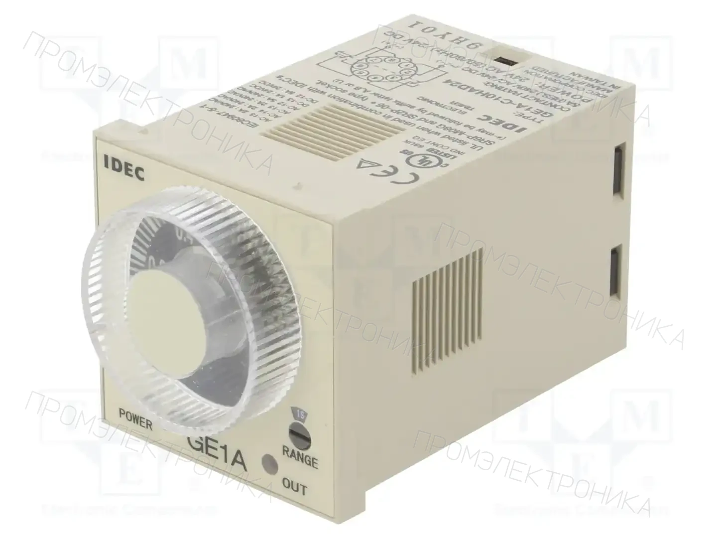 IDEC GE1A-C10HAD24 — Временные аналоговые реле