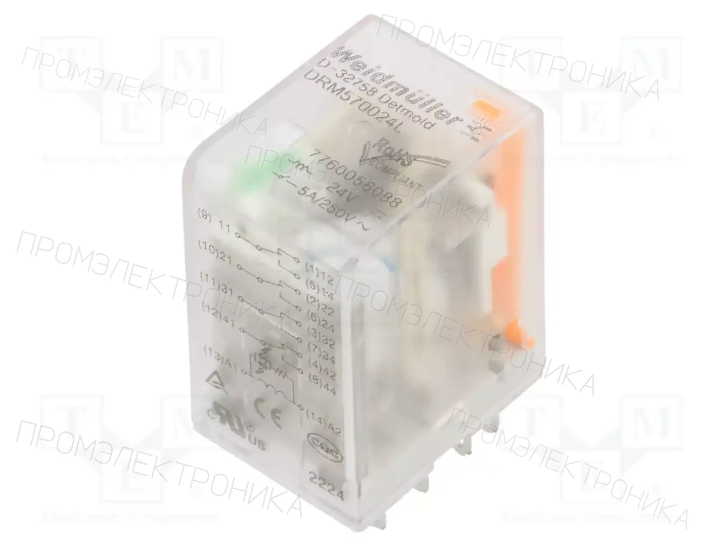 WEIDMÜLLER 7760056088 — Реле электромагн. промышленные