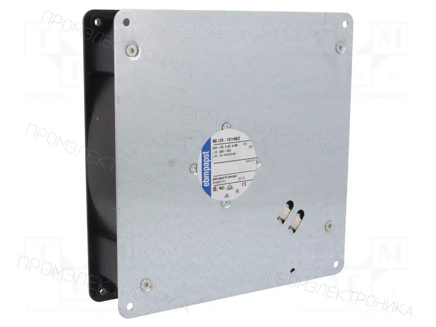 EBM-PAPST RG125-19/14N/2 — Вентиляторы DC 24V