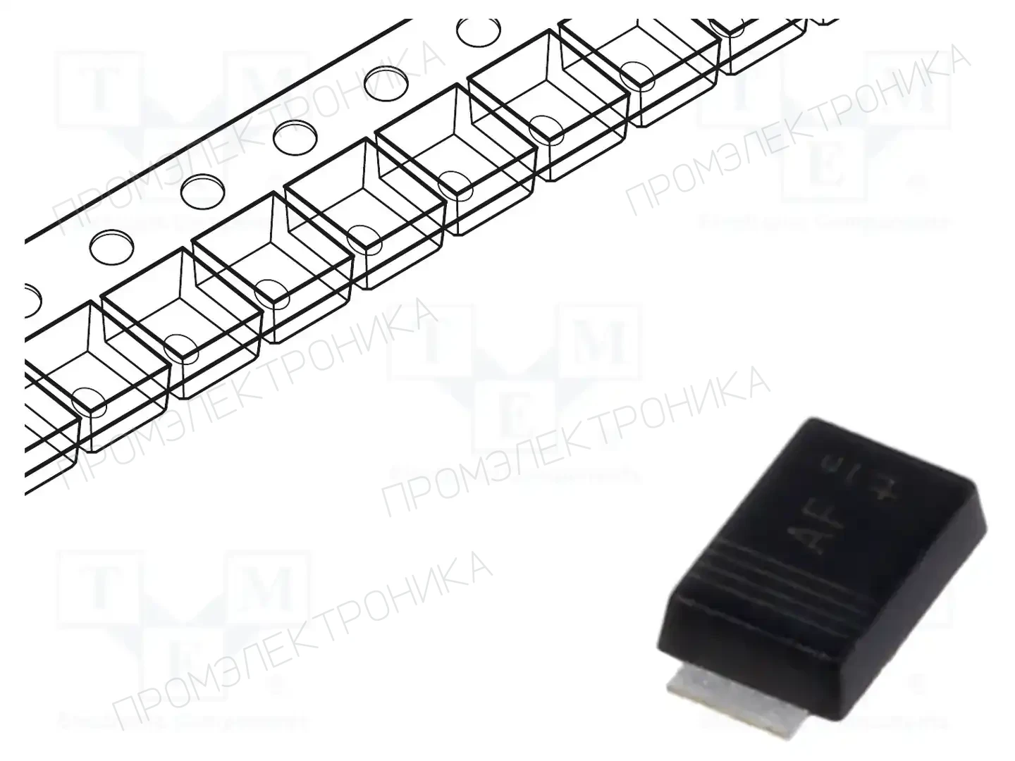 NEXPERIA PMEG4050EP-QX — Диоды Шотки SMD