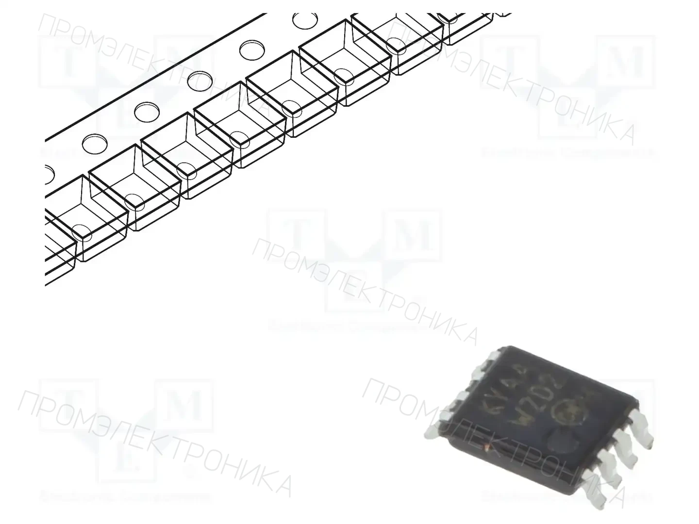 onsemi NC7WZ132K8X — Ворота, инверторы