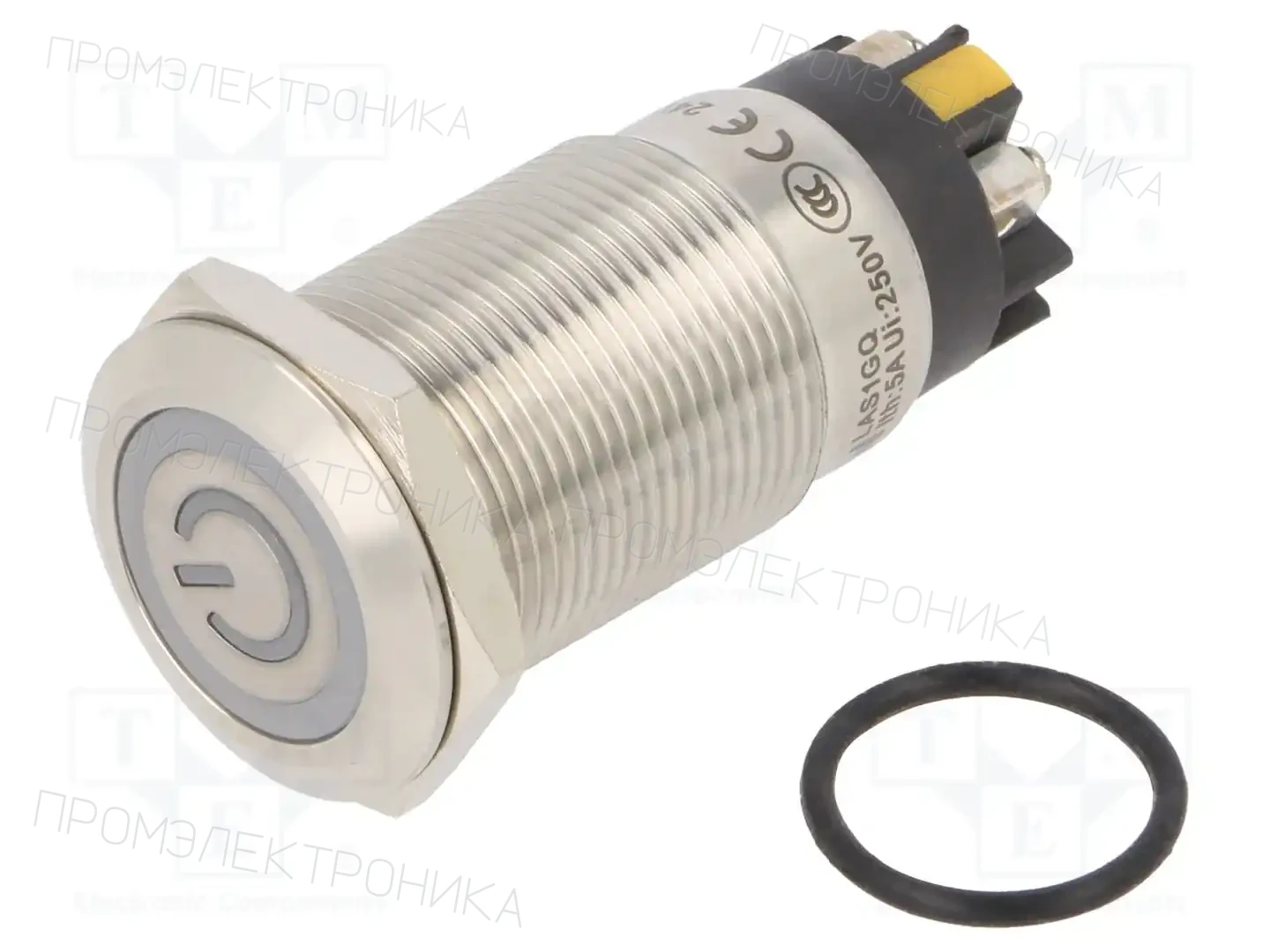 ONPOW LAS1GQF-11ZET/L/Y/24V/S — Переключатели кнопочные