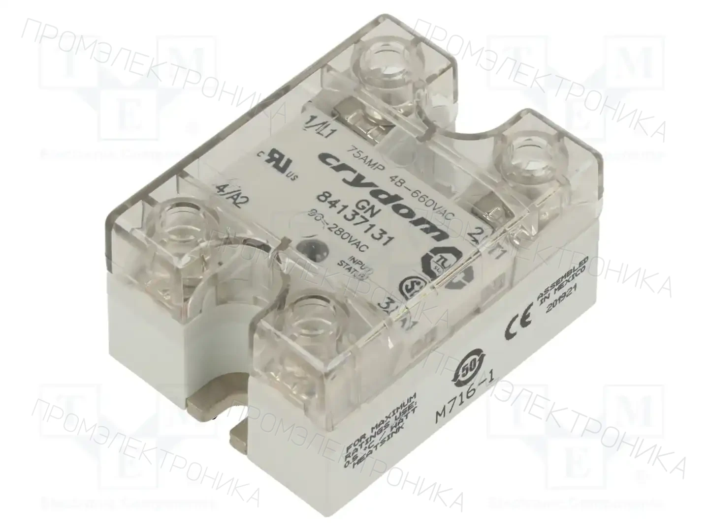 SENSATA / CRYDOM 84137131 — Реле SSR однофазные