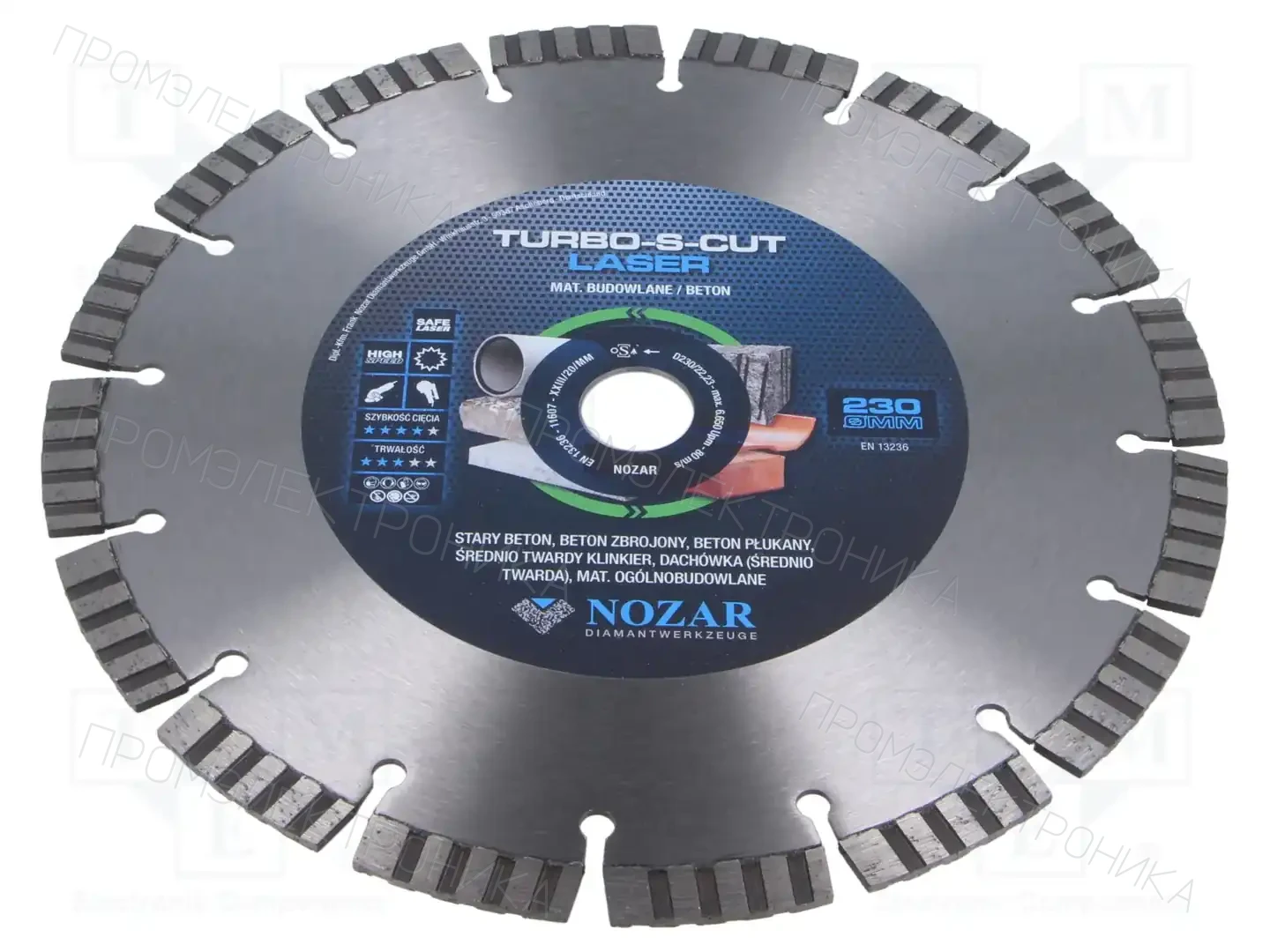 NOZAR DIAMANTWERKZEUGE PL6700054 — Диски для резки и шлифовки