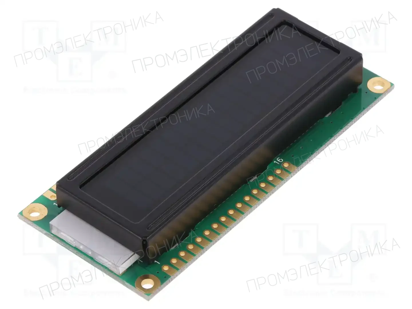 POWERTIP NPC1602WRP-GWT-I — Дисплеи LCD буквенно-цифровые