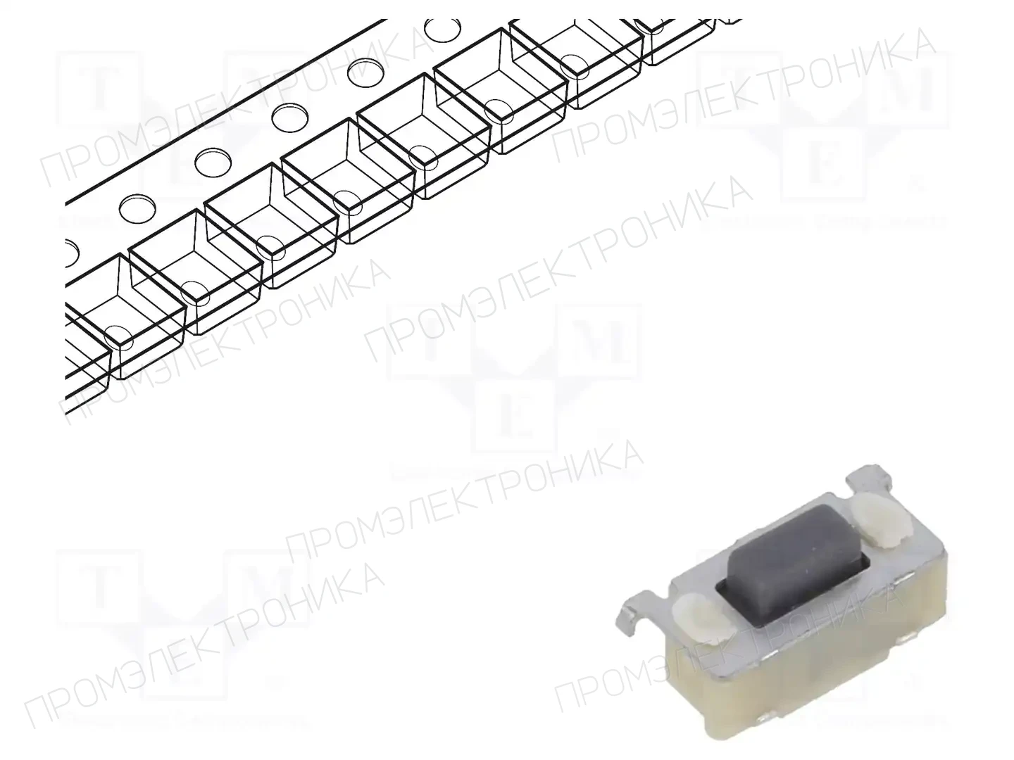 E-SWITCH TL3330AF130QG — Микропереключатели TACT