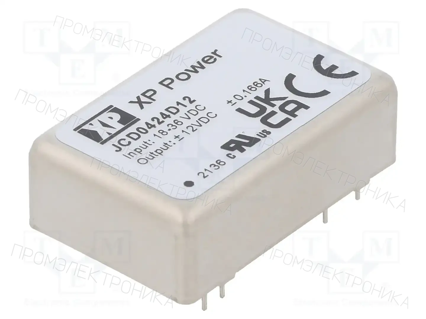 XP POWER JCD0424D12 — Преобразователи DC/DC
