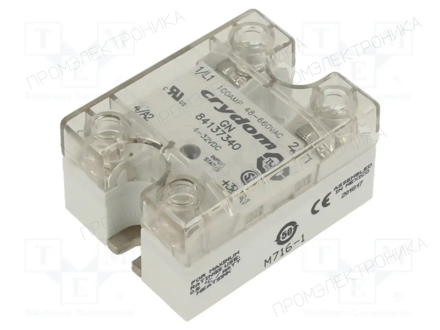 SENSATA / CRYDOM 84137340 — Реле SSR однофазные