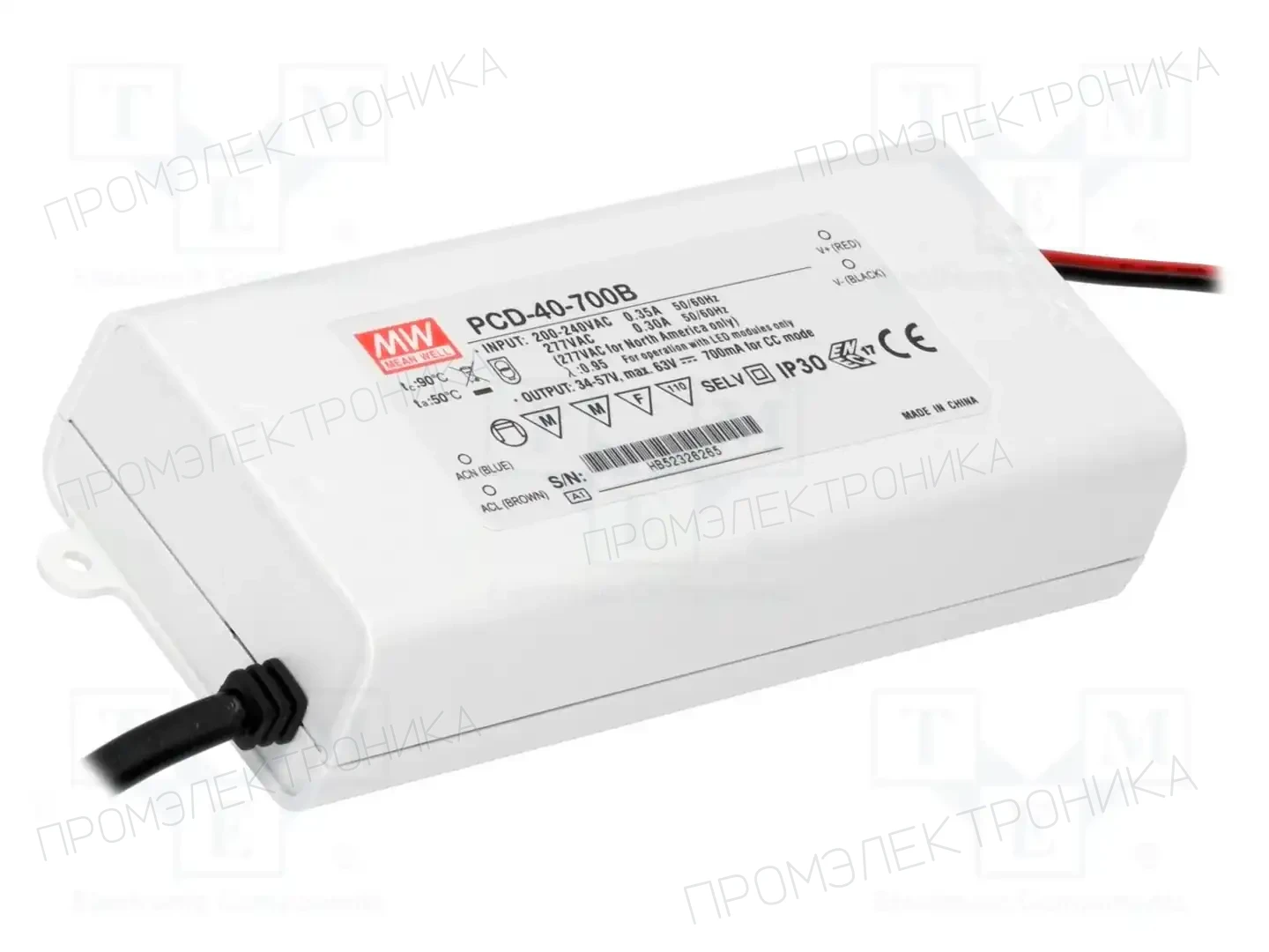 MEAN WELL PCD-40-700B — Блоки питания для LED