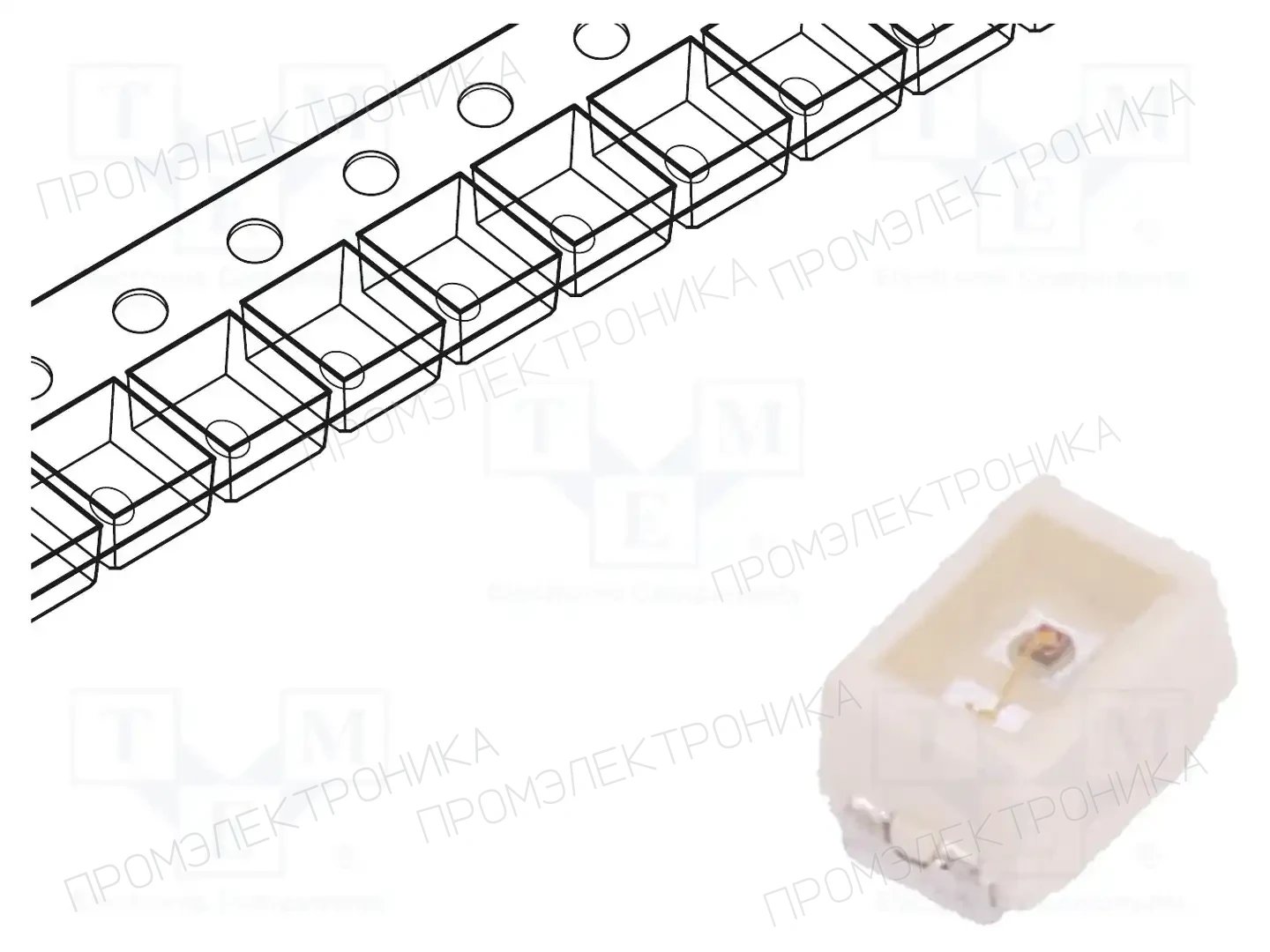 ams OSRAM LA M676-Q2T1-24 — Светодиоды SMD цветные