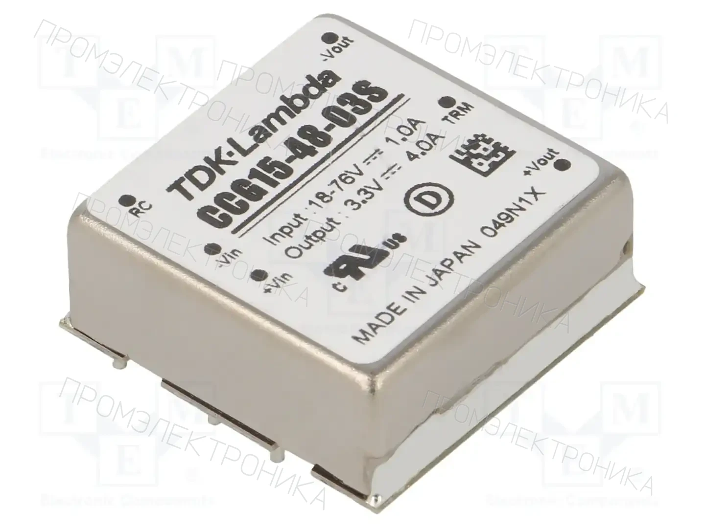 TDK-LAMBDA CCG15-48-03S — Преобразователи DC/DC