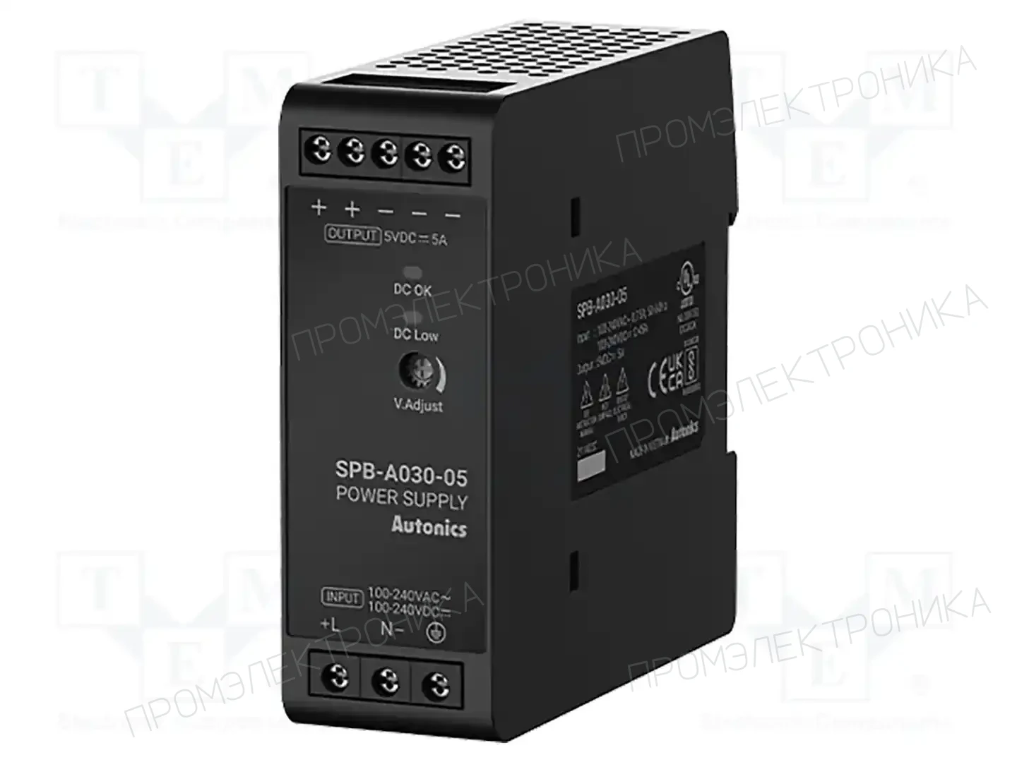 AUTONICS SPB-A030-05 — Блоки питания на DIN-рейку