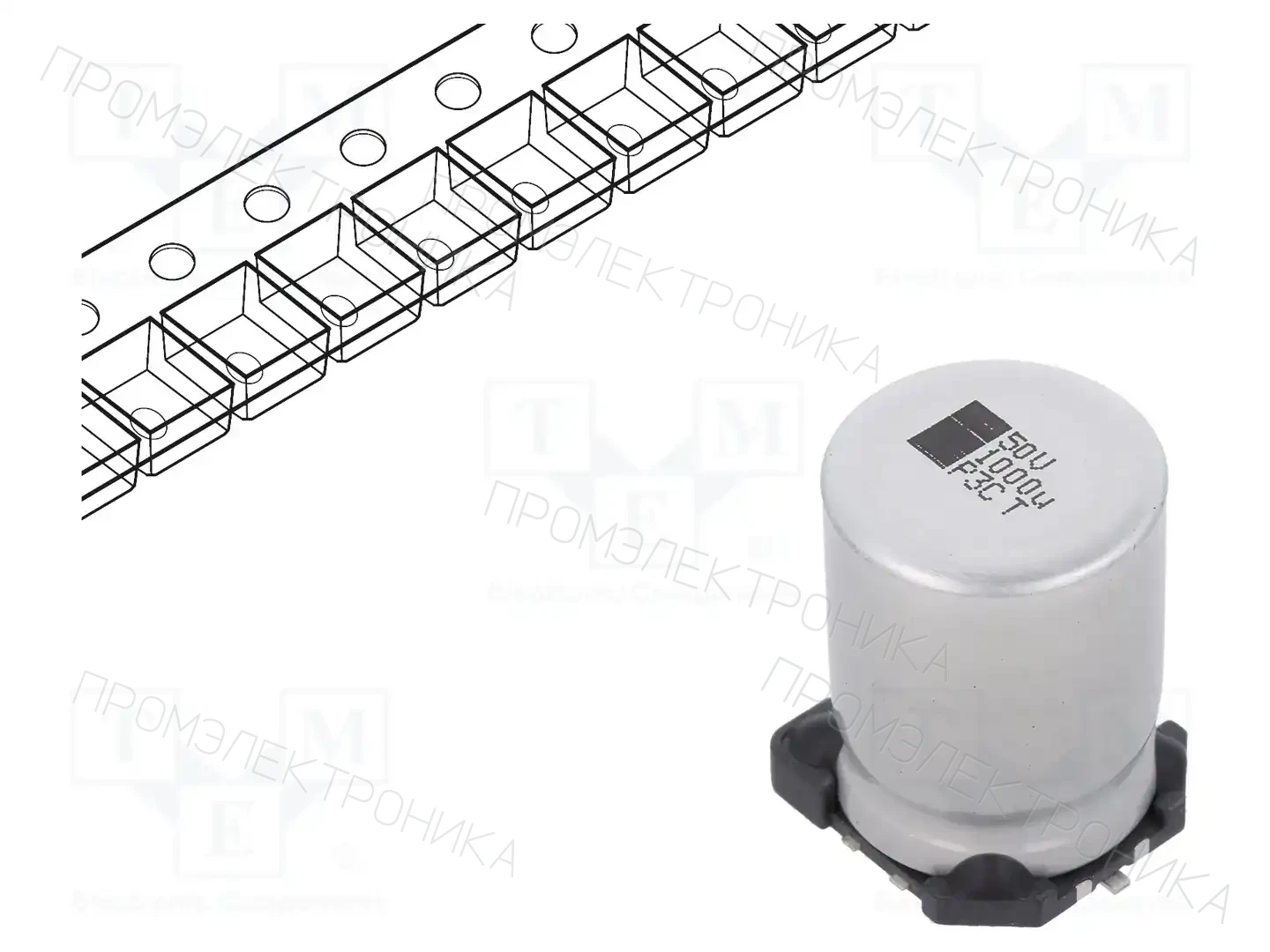 VISHAY MAL214699111E3 — Конденсаторы электролитические SMD