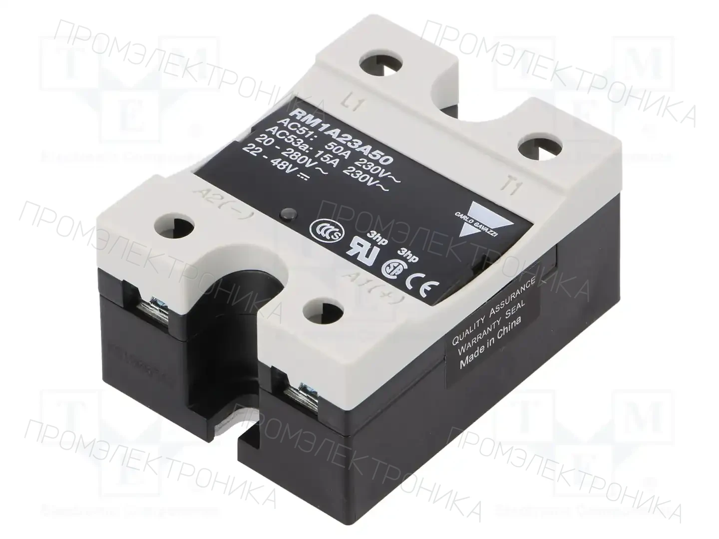 CARLO GAVAZZI RM1A23A50 — Реле SSR однофазные