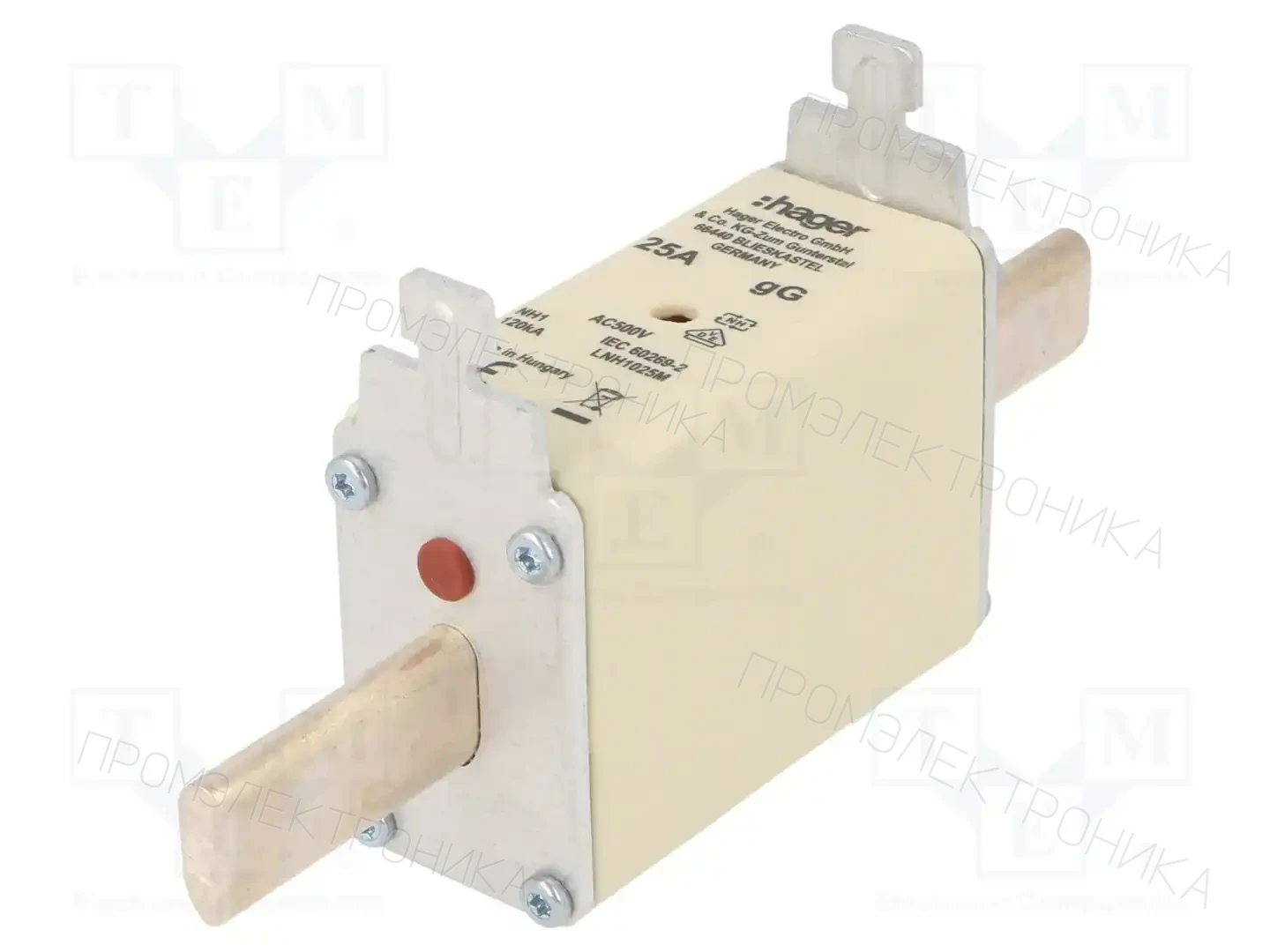 HAGER LNH1025M — Предохранители NH