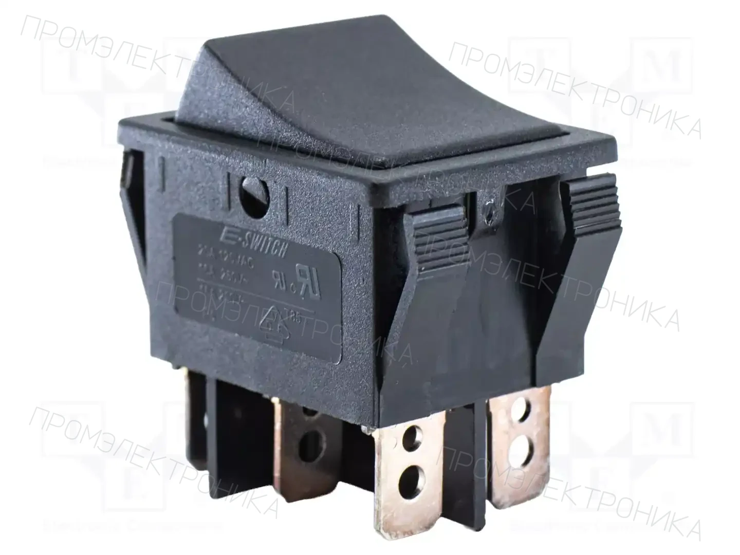 E-SWITCH R5CBLKBLKEF0 — Переключатели типа Rocker