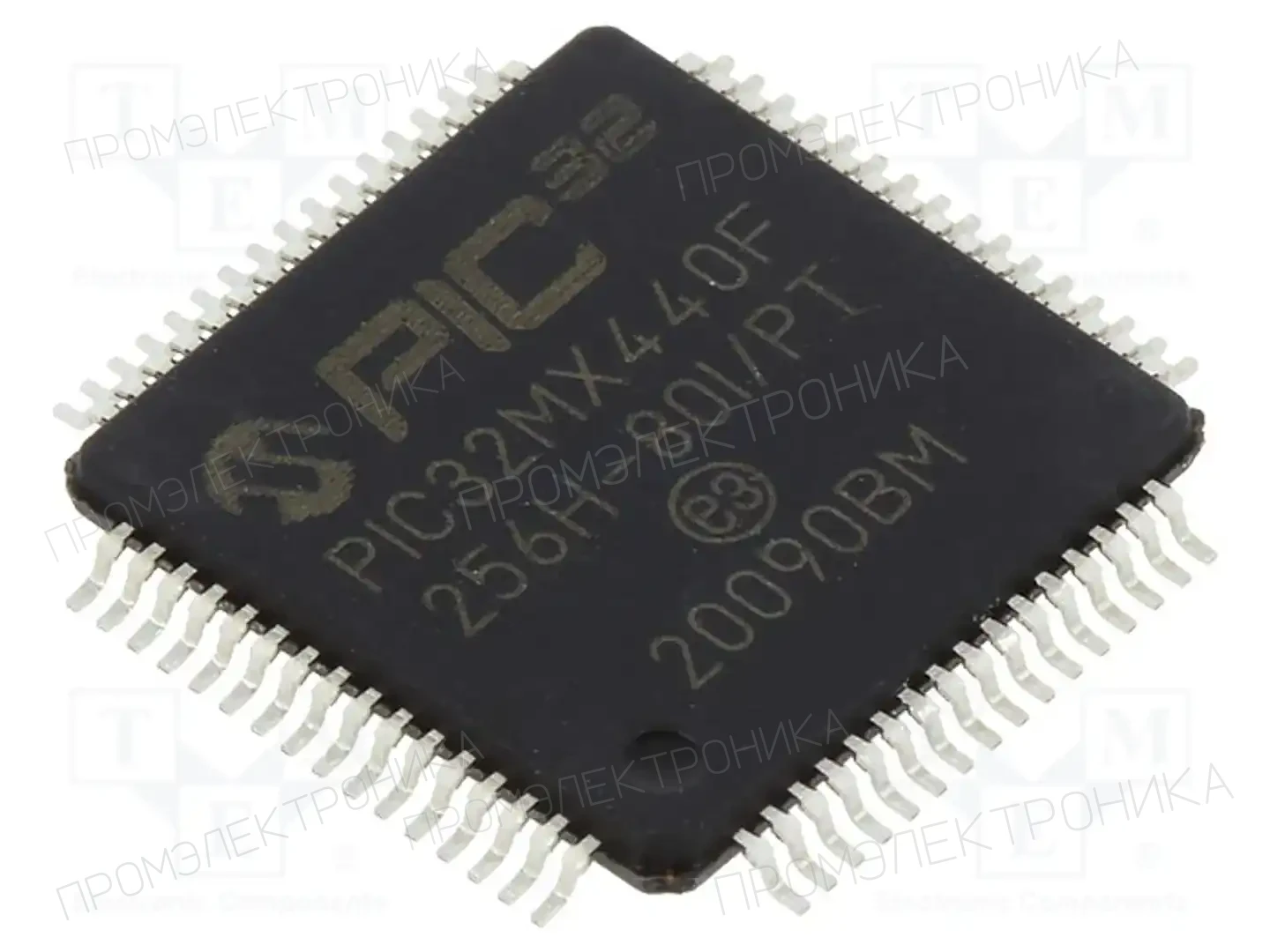 Microchip Technology PIC32MX440F256H-80I/PT — Линейка PIC32 32-bit
