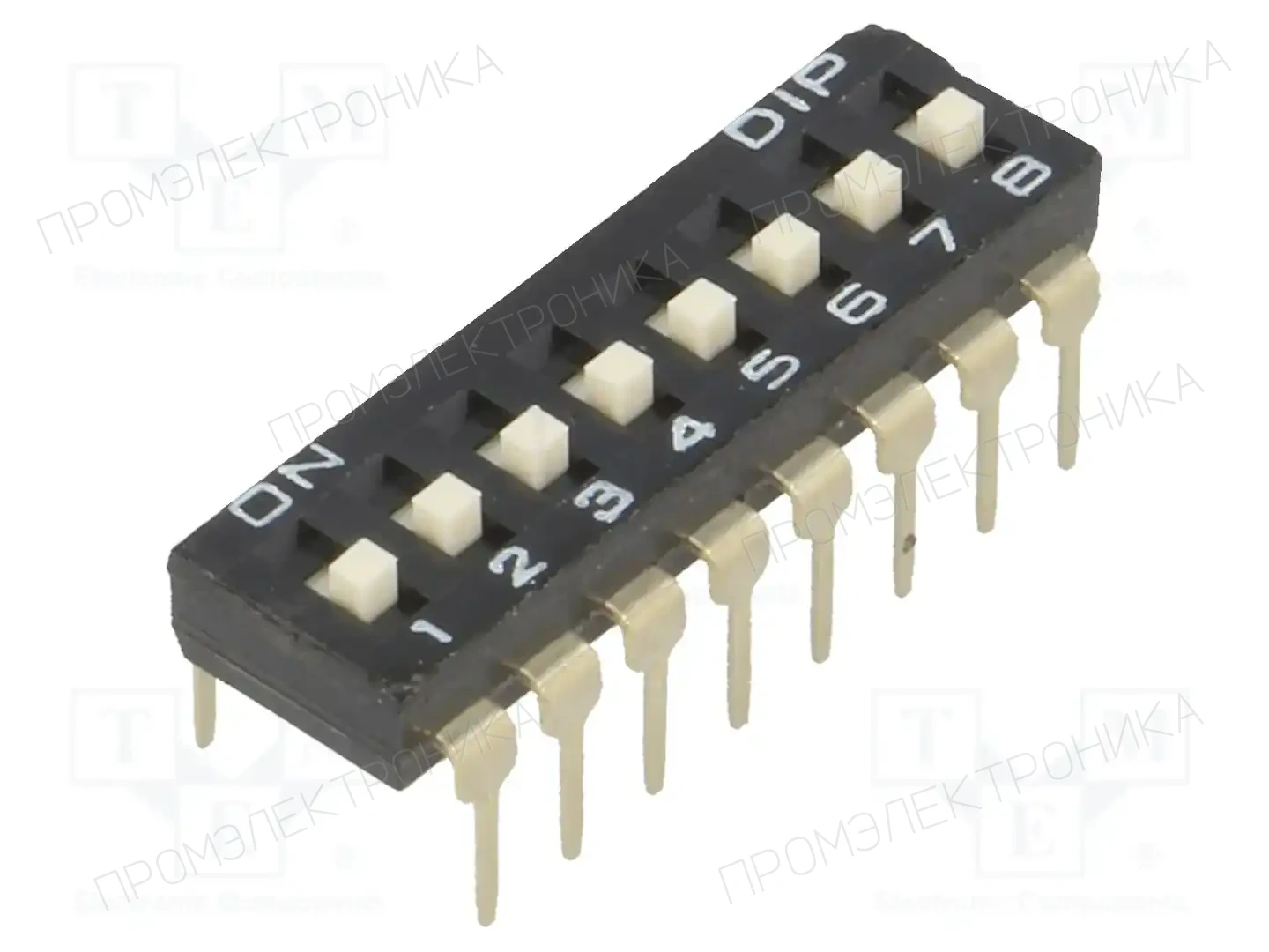 DIPTRONICS NDI-08H-V — Переключатели типа Dip-Switch