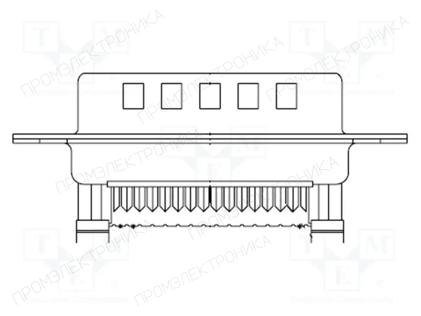MOLEX 172704-0076 — Штекеры и гнезда D-Sub