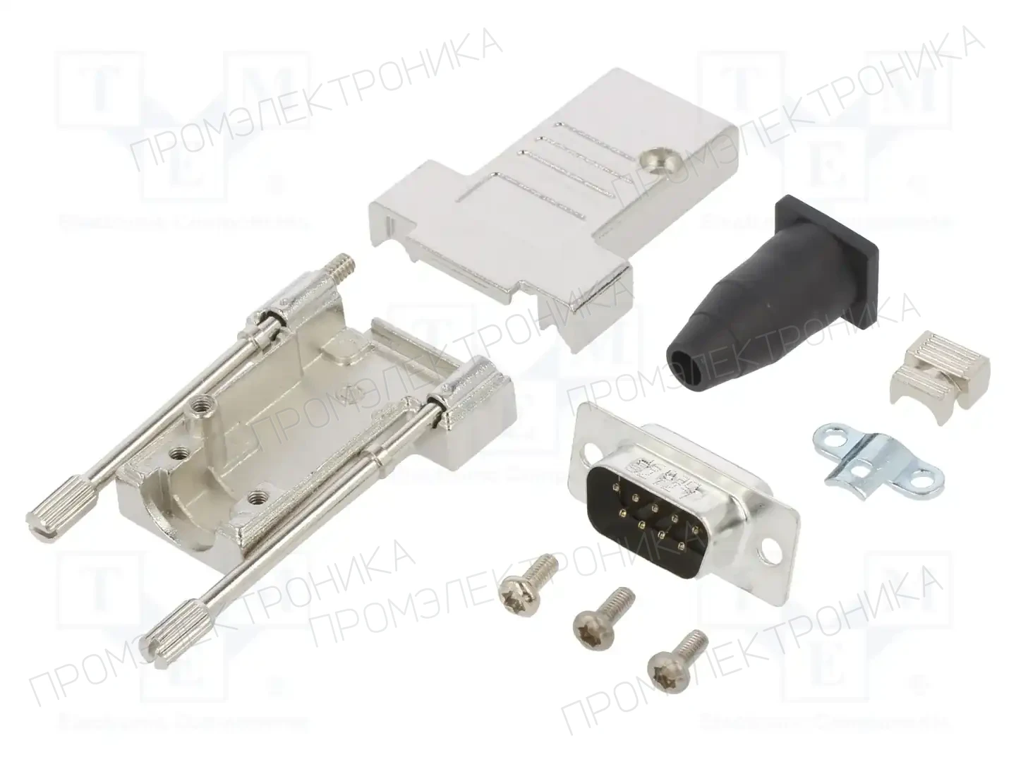 AMPHENOL COMMUNICATIONS SOLUTIONS L17DTSL09-RG-LJS-T+L717SDE09P — Комплектные штекеры D-Sub