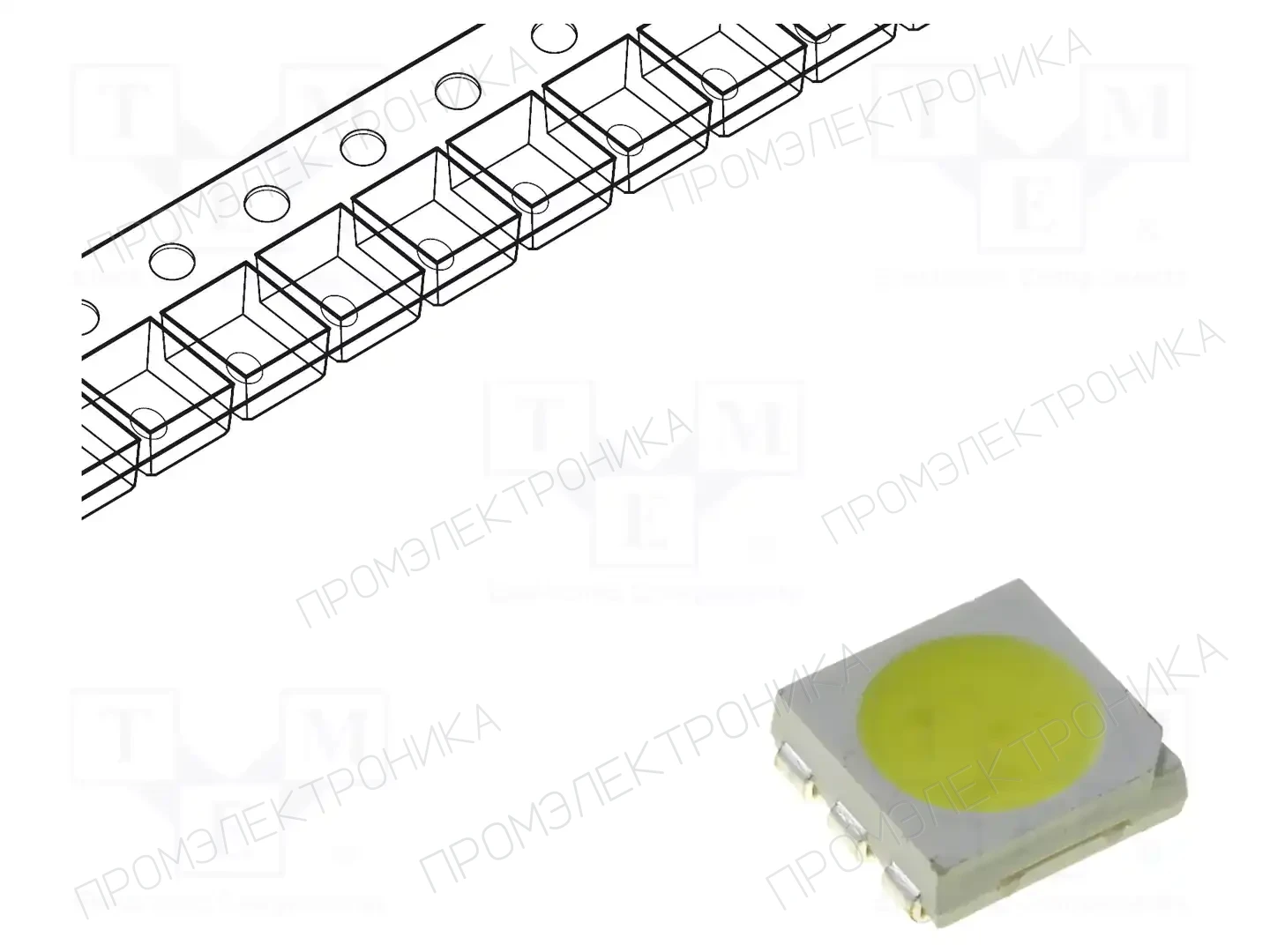 OPTOFLASH OF-SMD5060CW-W — Светодиоды SMD белые