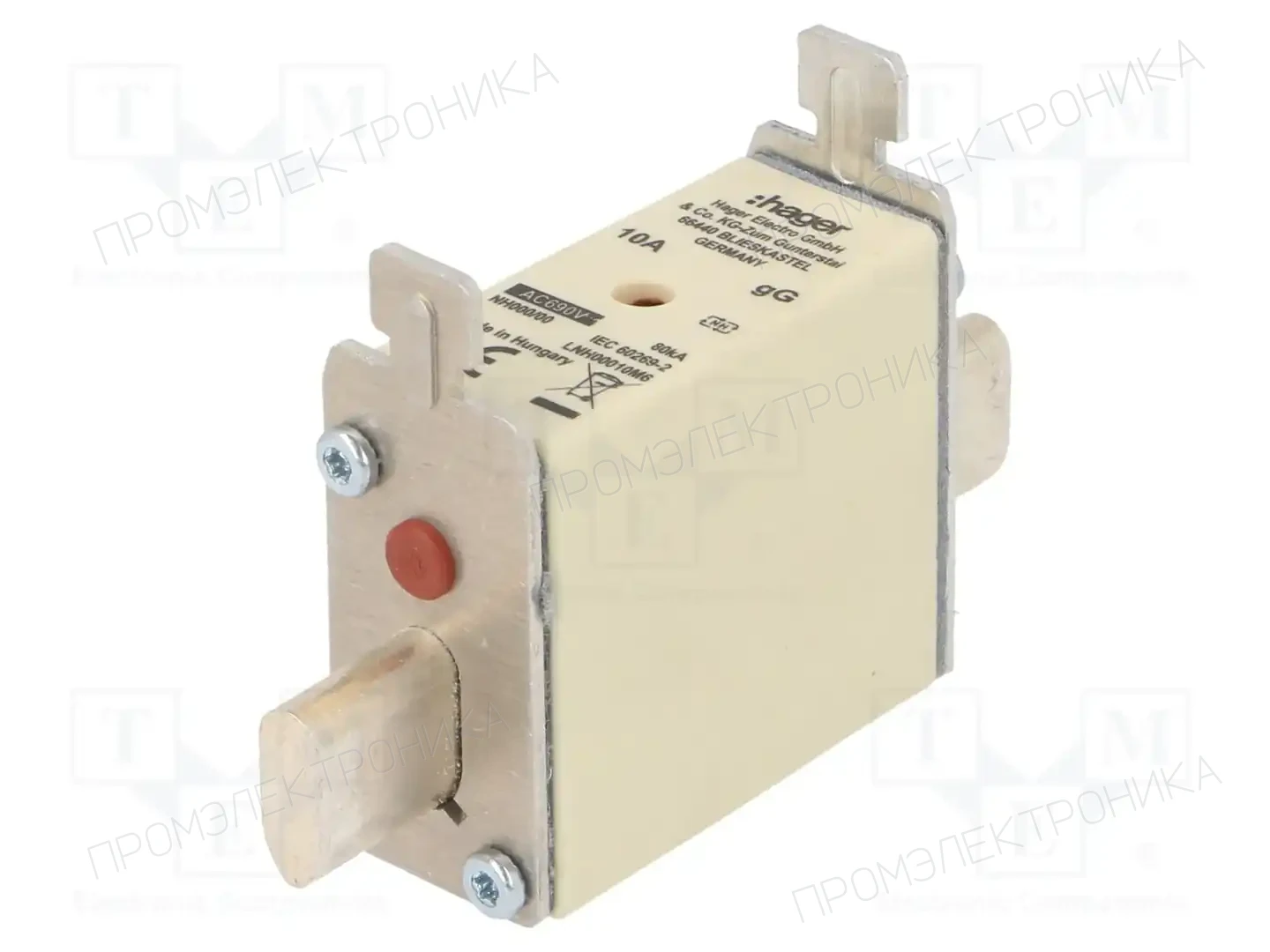 HAGER LNH00010M6 — Предохранители NH