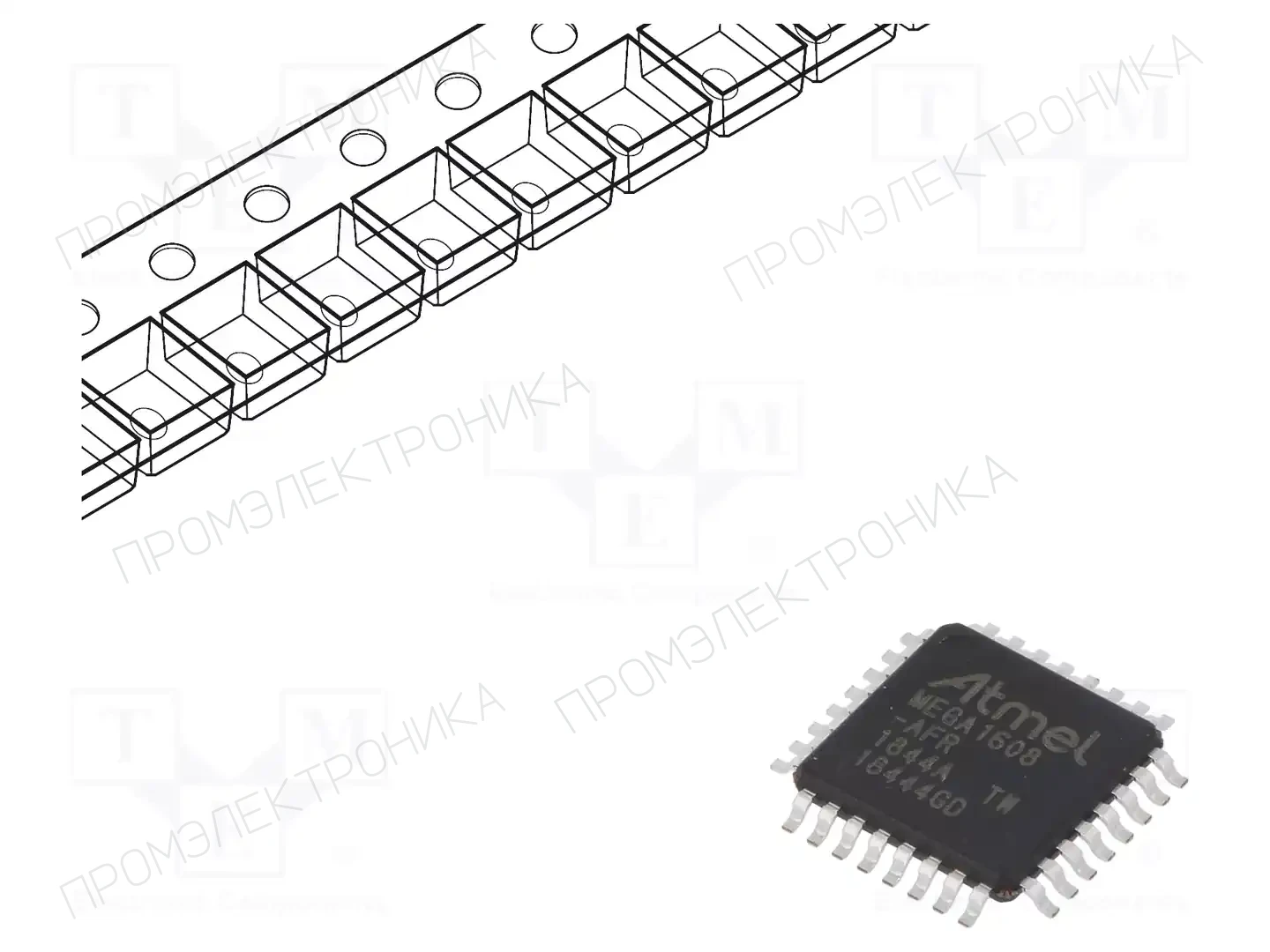 Microchip Technology ATMEGA1608-AFR — Линейка AVR 8-bit