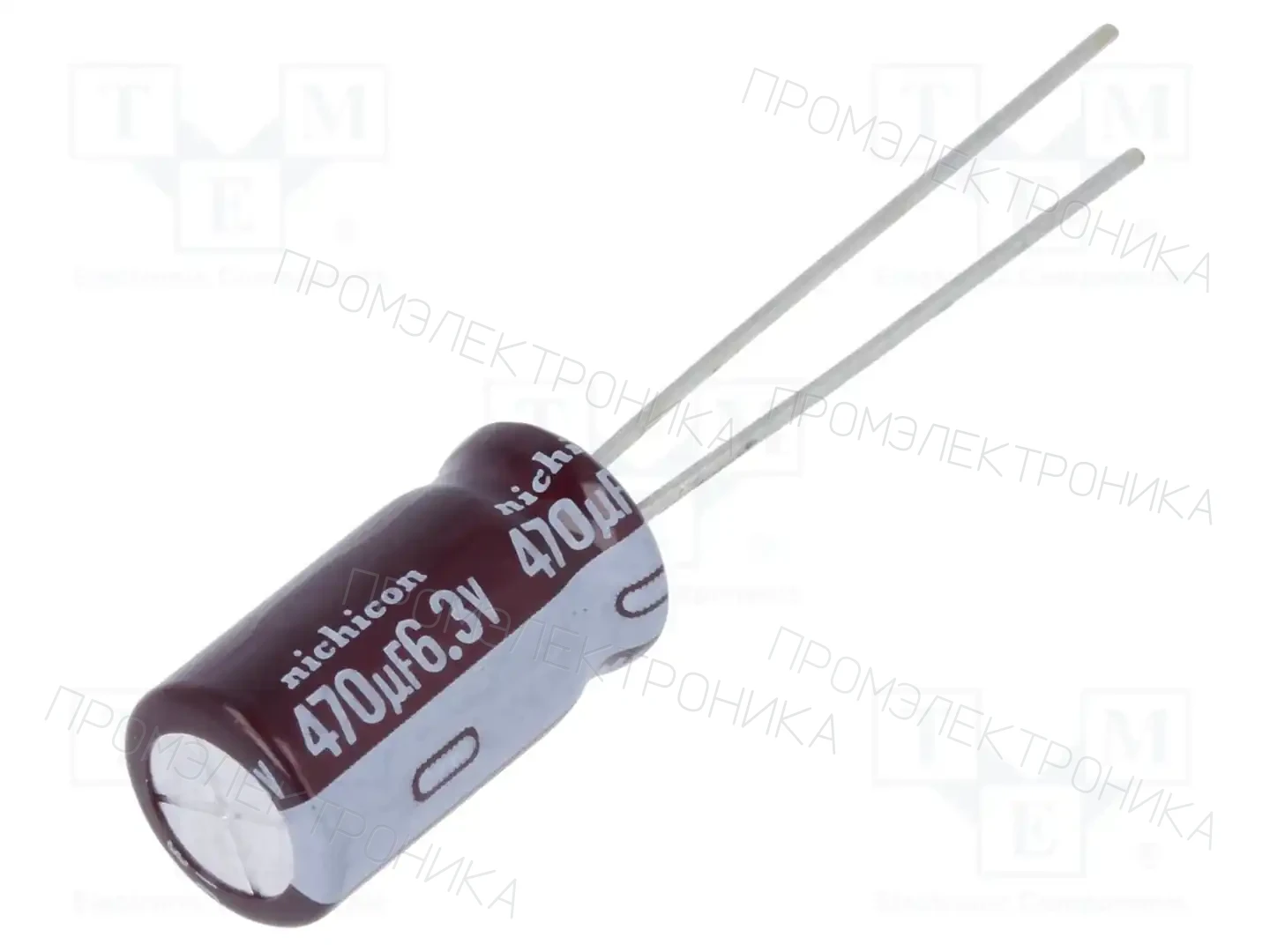 NICHICON UPM0J471MPD — Конденсаторы электролитические THT