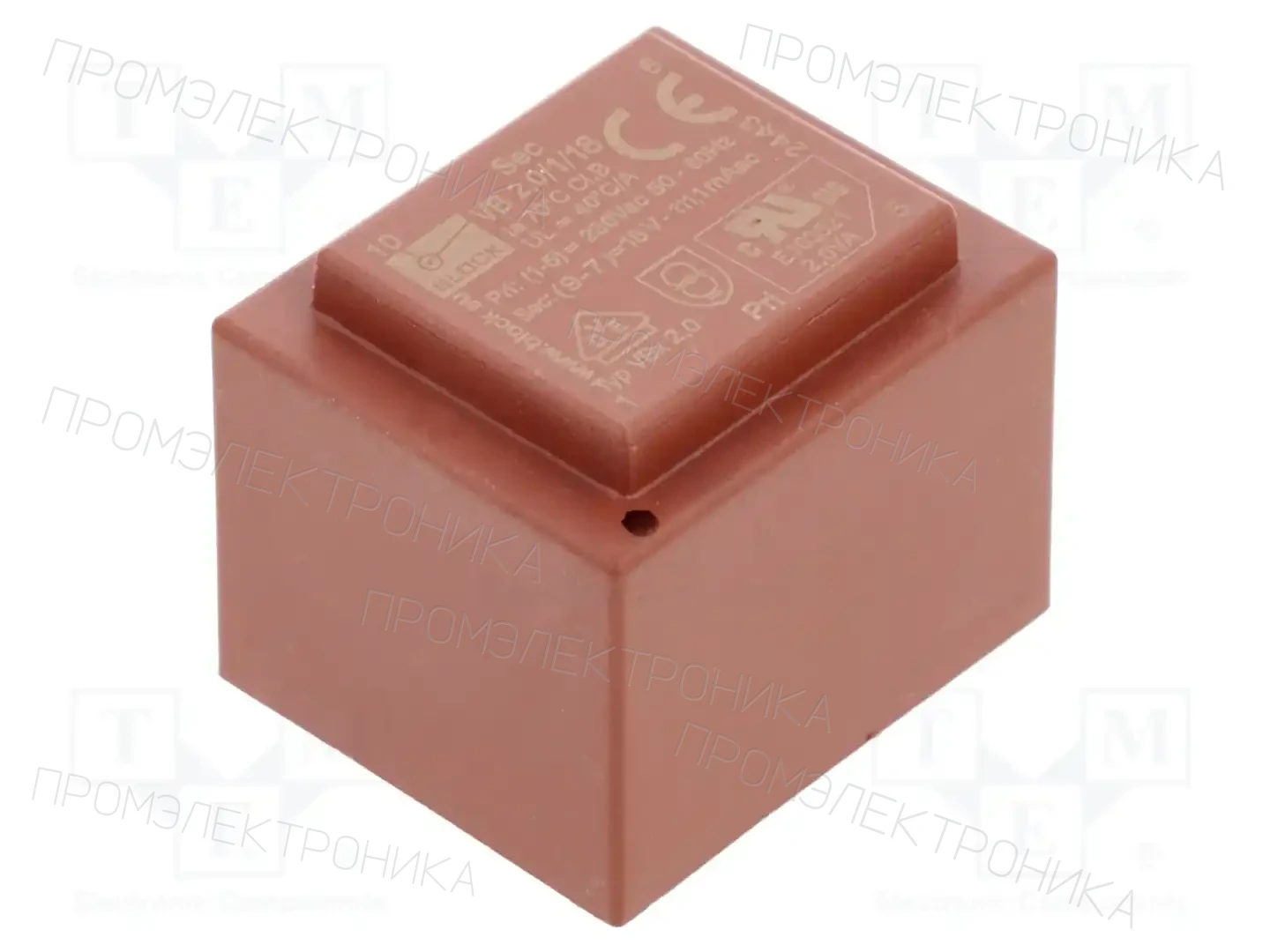BLOCK VB 2,0/1/18 — Трансформаторы PCB